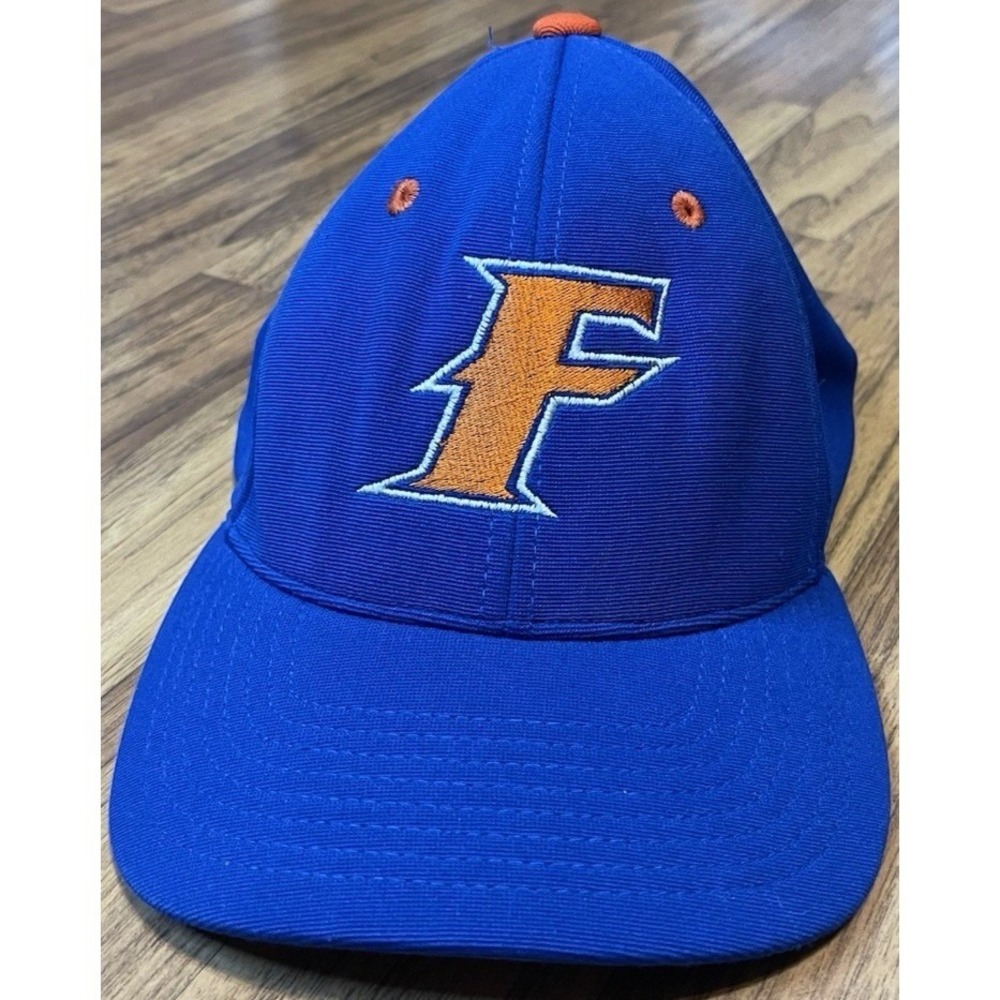 Pacific Headwear Florida Gators Mens SM-MED Blue Performance Fitted Hat 998F